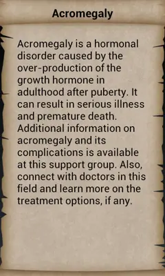 Disease Dictionary android App screenshot 0